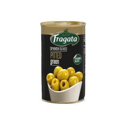 Оливки зелені без кісточки з/б 350 г, FRAGATA