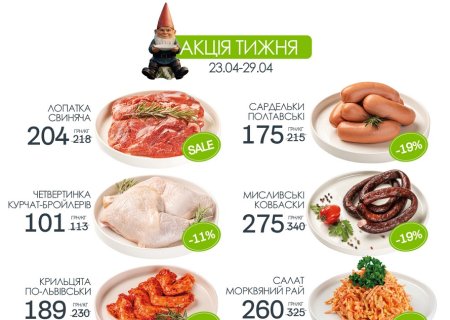 Знижки в магазинах міста Рівне