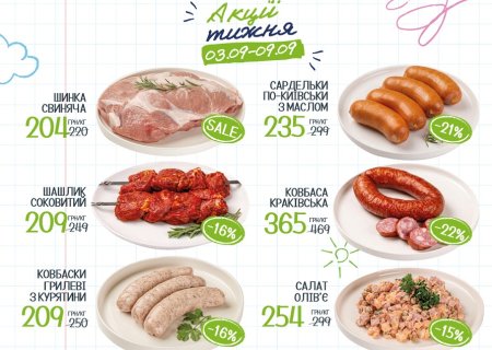 Знижки в магазинах міста Рівне