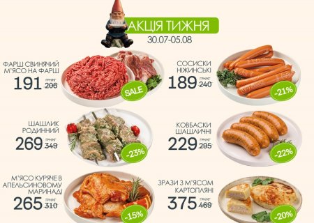 Знижки в магазинах міста Житомир