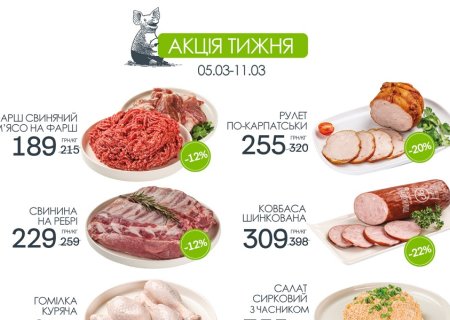 Знижки в магазинах міста Ужгород