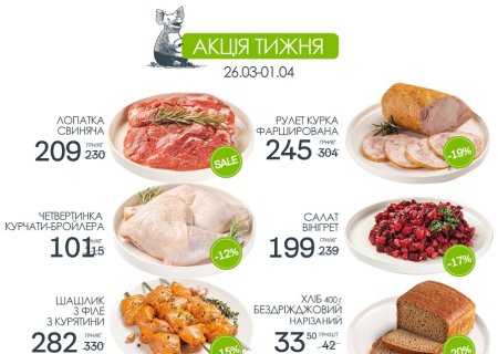 Знижки в магазинах міста Ужгород