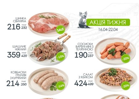 Знижки в магазинах міста Ужгород