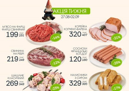Знижки в магазинах міста Ужгород