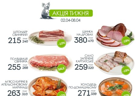 Знижки в магазинах міста Львів