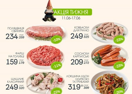 Знижки в магазинах міста Львів