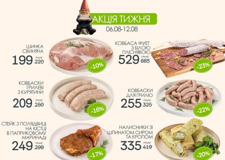 Знижки в магазинах міста Львів