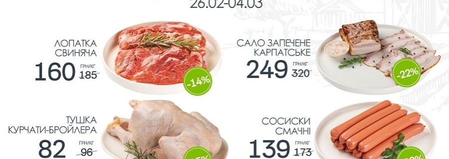 Знижки в магазинах міста Луцьк