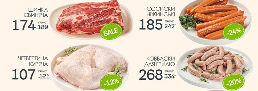 Знижки в магазинах міста Луцьк
