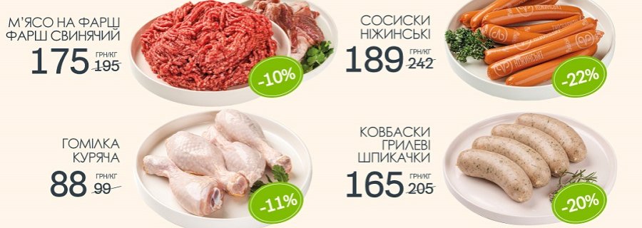 Знижки в магазинах міста Луцьк