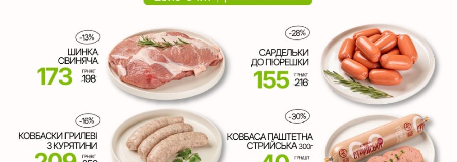 Знижки в магазинах міста Луцьк