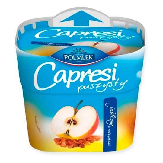 Крем-сир Capresi печене яблуко 150г ТМ Polmlek "Родинна Кобваска"