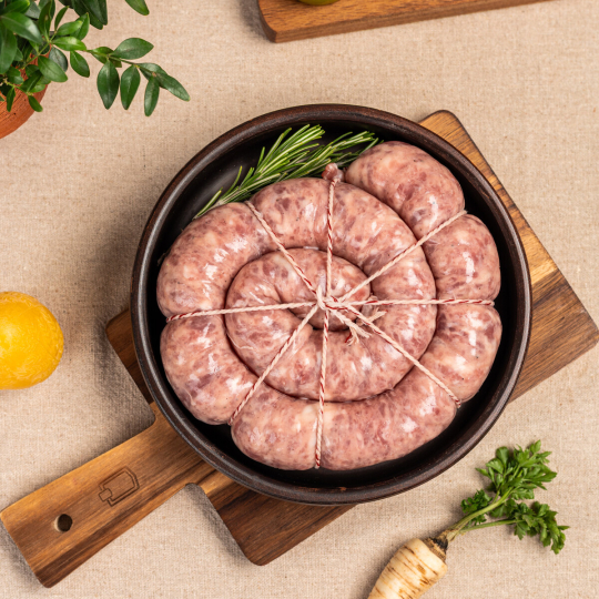 Ковбаса "Домашня" для запікання охолоджена "Родинна ковбаска"