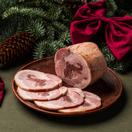 Рулет з язиком варено-копчений "Родинна ковбаска"