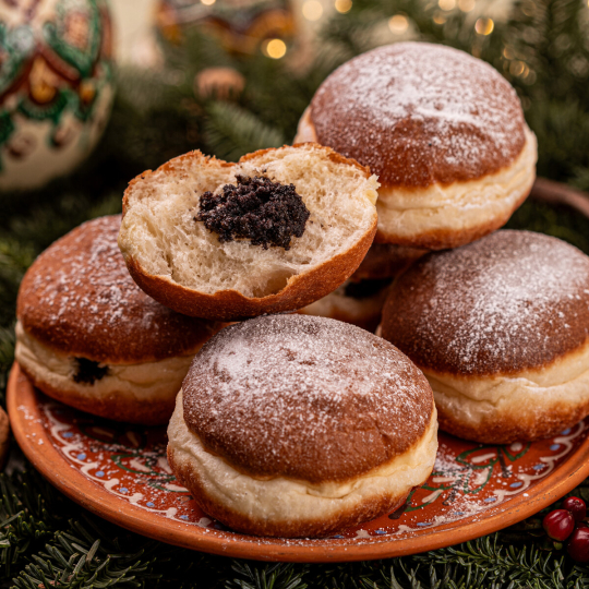 Пампух з маком "Родинна ковбаска"