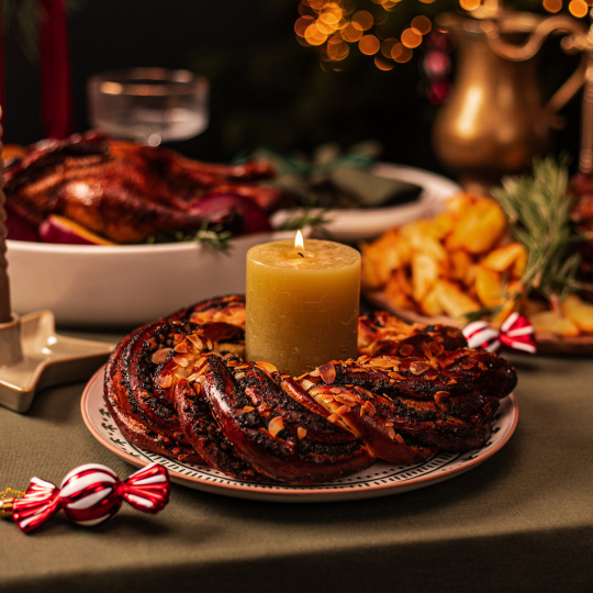 Різдвяний калач 530г "Родинна ковбаска"