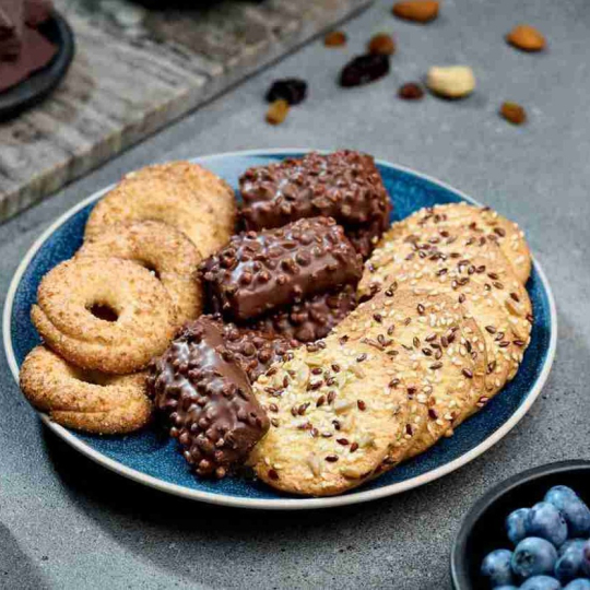 Печиво Деміціо Мікс Biscotti 0,45 кг "Родинна ковбаска"