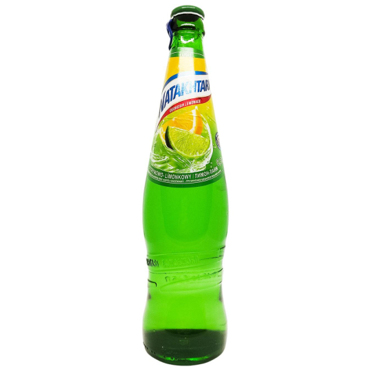 Лимонад Natakhtari Лимон-Лайм скло 0,5 л "Родинна ковбаска"