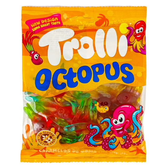 Мармелад жувальний Trolli Восьминіг 100 г "Родинна ковбаска"