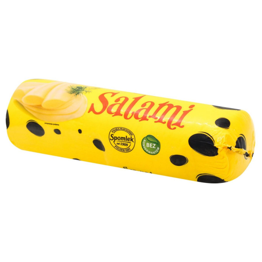 Сир твердий Serenada Salami 45% Spomlek "Родинна ковбаска"