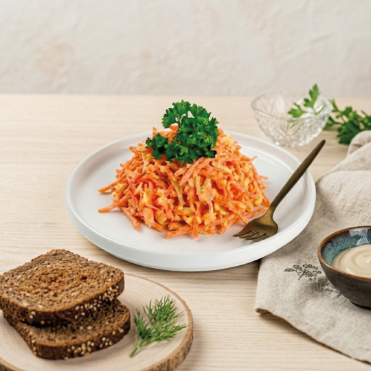 Салат Морквяний рай "Родинна ковбаска"