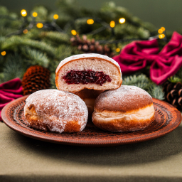 Пампух з вишнями