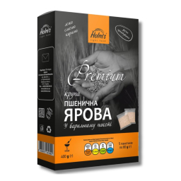 Крупа пшенична ярова варильний пакет 400г Holm's light food